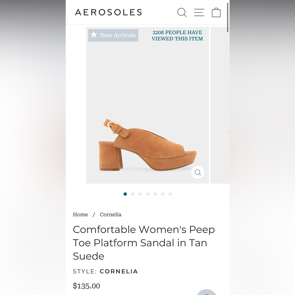 Brand new Aerosoles Corlenia, size 8.5